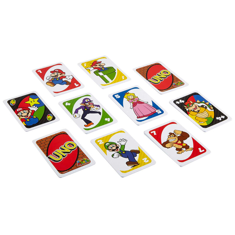 UNO Super Mario Bros card game