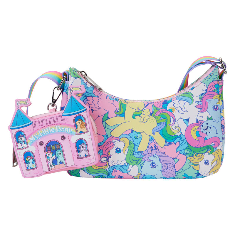 Loungefly My Little Pony Rainbow crossbody bag + coin bag Loungefly My Little Pony Rainbow crossbody bag + coin bag