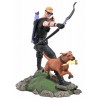 Marvel Gallery Comic Hawkeye + Dog Diorama statue 23cm