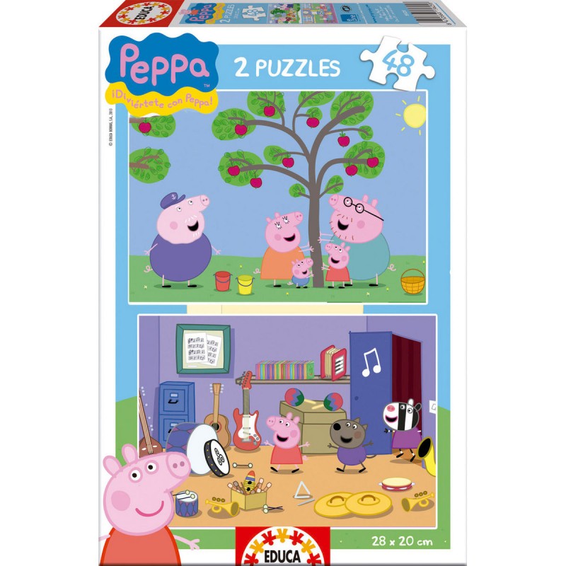 Peppa Pig puzzle 2x48pcs Peppa Pig puzzle 2x48pcs