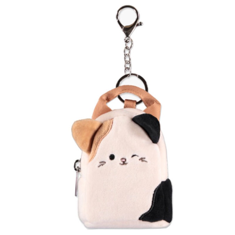 Squishmallows Cameron plush micro backpack keychain
