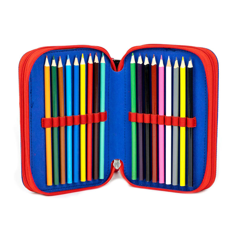 Marvel Spiderman triple pencil case