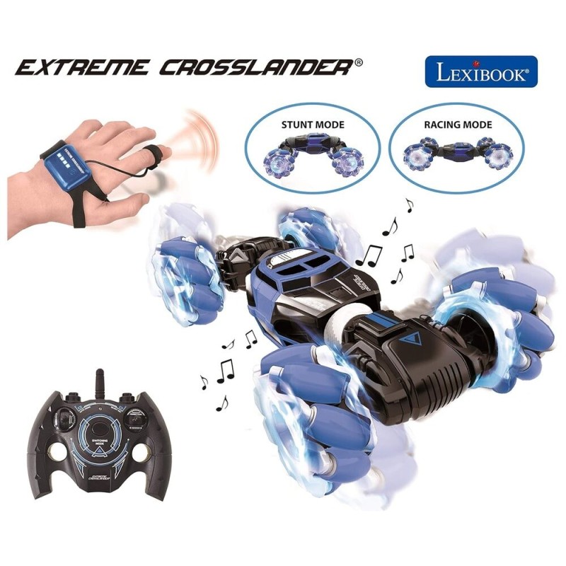 Illuminated remote control car with wristband