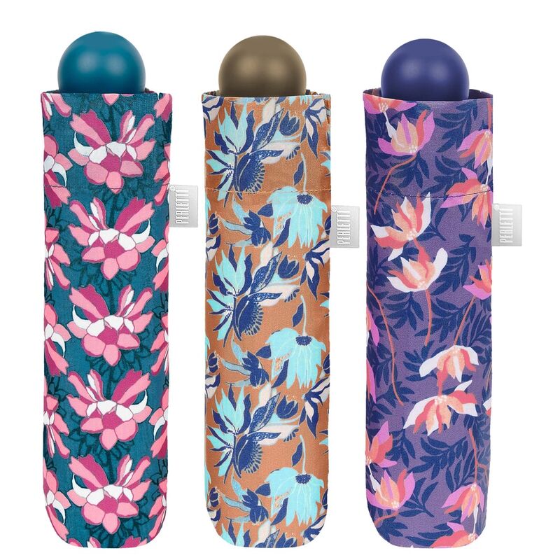 Manual folding fantasy flower umbrella assorted 54cm