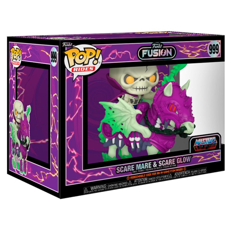 POP figure Funko Fusion Rides Masters of the Universe Scare Mare & Scare Glow