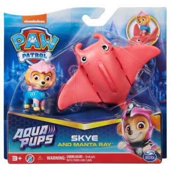 Paw Patrol Skye Aqua Pups pack figures
