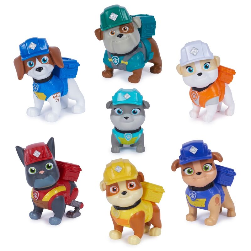 Paw Patrol Rubble & Crew pack 7 figures Paw Patrol Rubble & Crew pack 7 figures