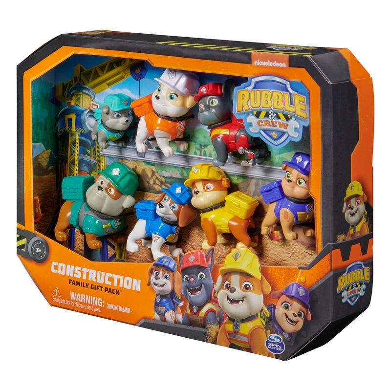 Paw Patrol Rubble & Crew pack 7 figures Paw Patrol Rubble & Crew pack 7 figures