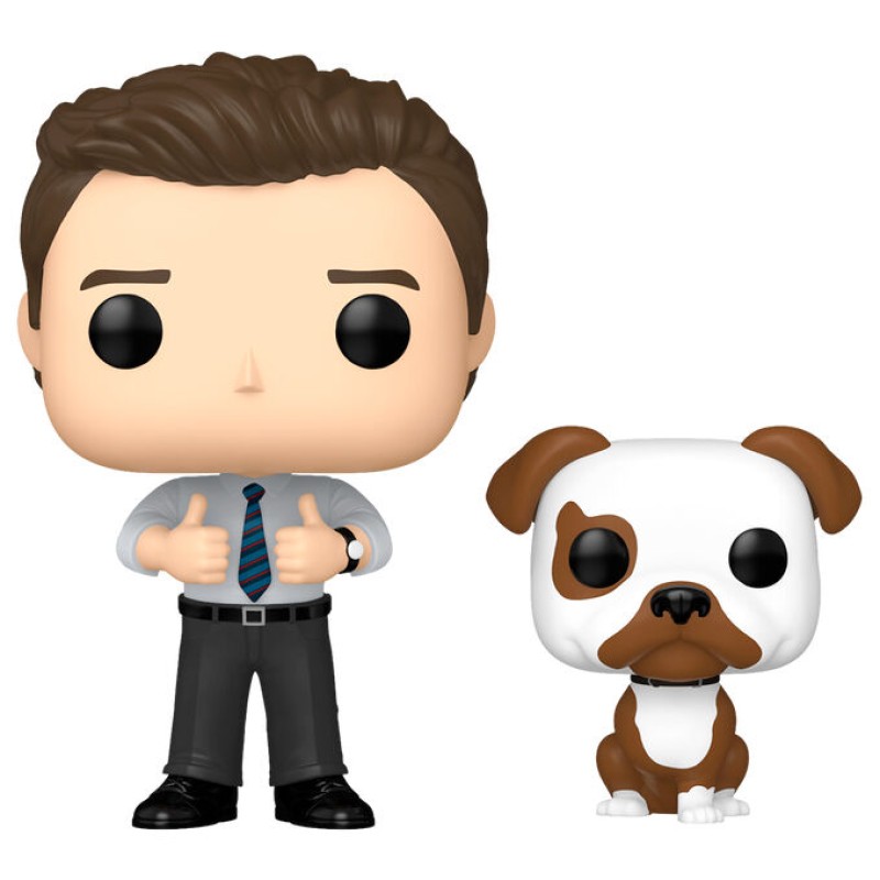 POP figure Parks and Recreation Chris Traeger with Champion