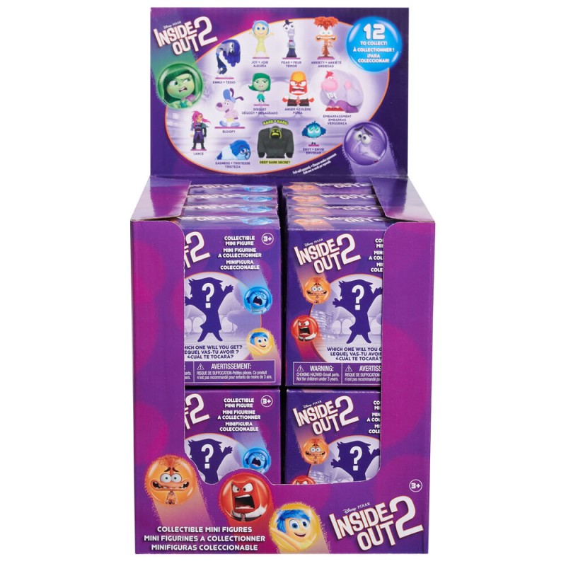 Disney Pixar Inside out 2 collectable assorted surprise figure Disney Pixar Inside out 2 collectable assorted surprise figure
