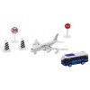 Commercial Airplane set 6pcs
