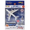 Commercial Airplane set 6pcs