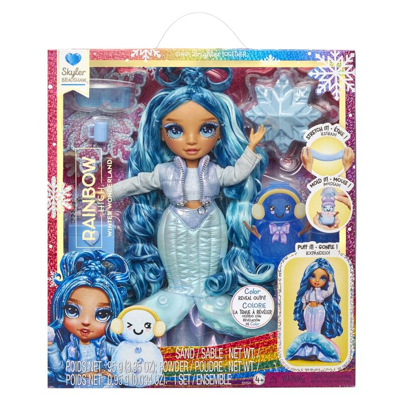 Rainbow High Skyler Bradshaw Winter blue doll Rainbow High Skyler Bradshaw Winter blue doll