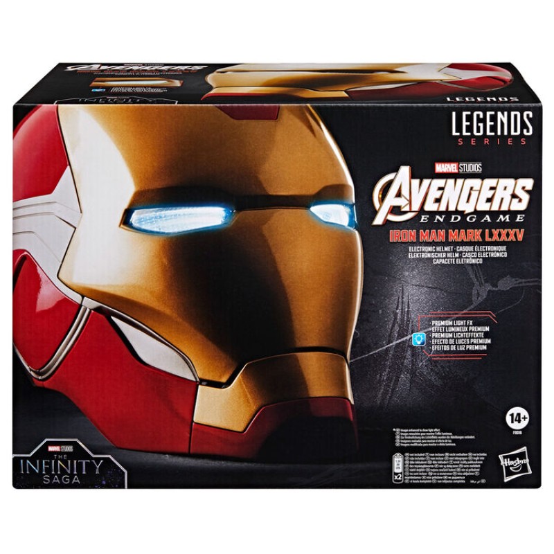 Marvel Avengers Endgame Iron Man Electronic helmet Marvel Avengers Endgame Iron Man Electronic helmet