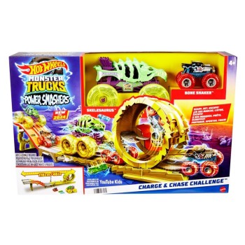 Hot Wheels Monster Trucks Race & Chase Challenge