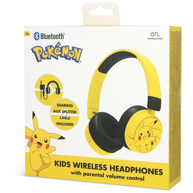 Pokemon Pikachu kids headphones Pokemon Pikachu kids headphones