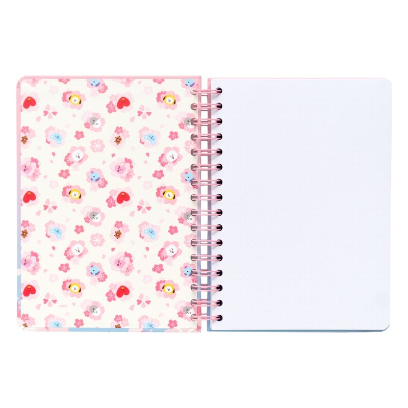 BT21 Sakura A5 notebook BT21 Sakura A5 notebook