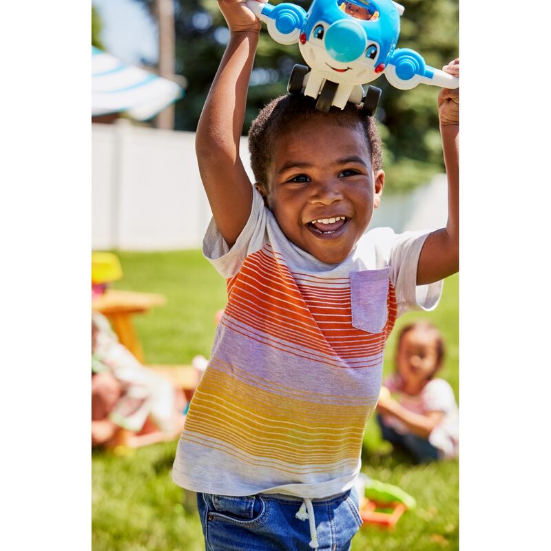 Spanish Little People Travel Together Airplane