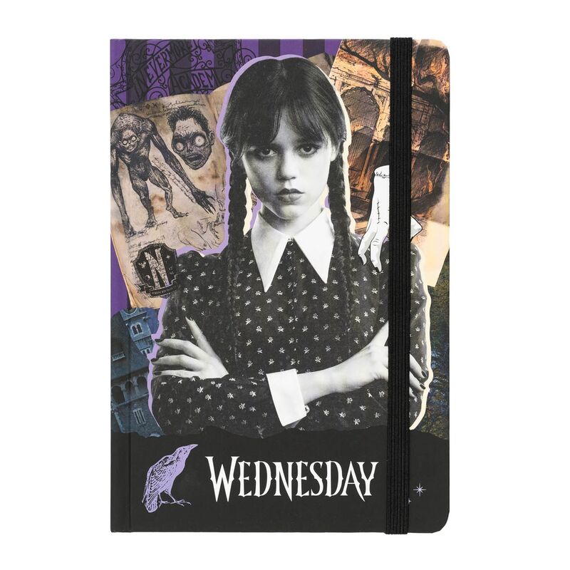 Wednesday Addams A5 premium notebook Wednesday Addams A5 premium notebook