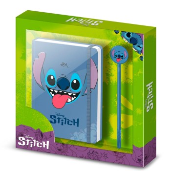 Disney Stitch diary + pen set