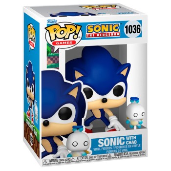 POP figure Sonic The Hedgehog Sonic with Chao