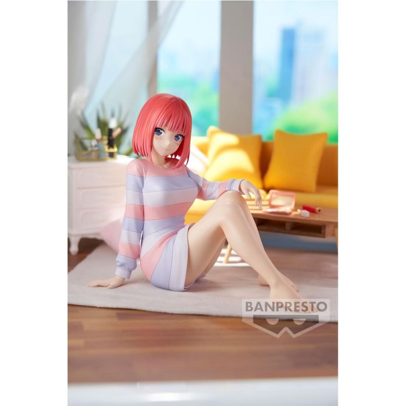 The Quintessential Quintuplets Relax time Nino Nakano figure 12cm