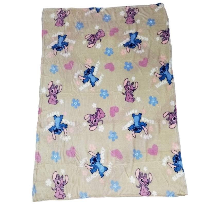 Disney Stitch coral blanket 110x150cm