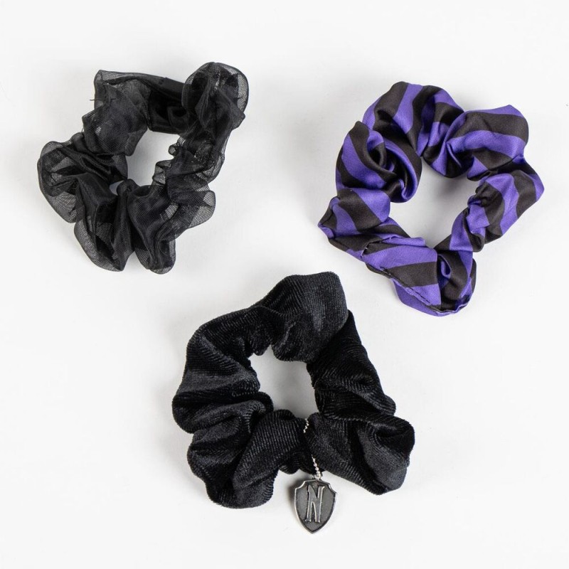 Wednesday Set 3 scrunchies