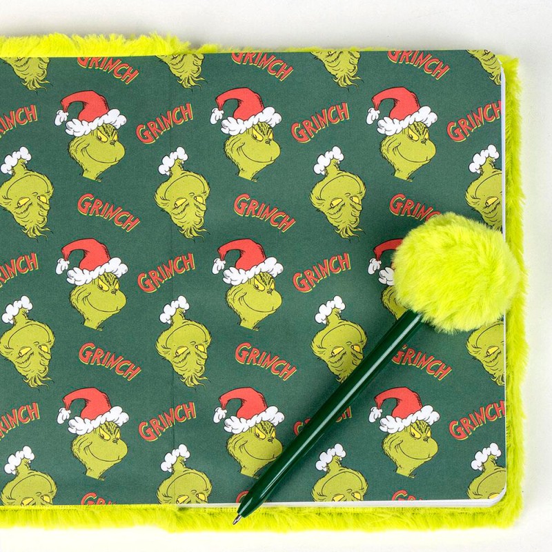 Grinch stationery set