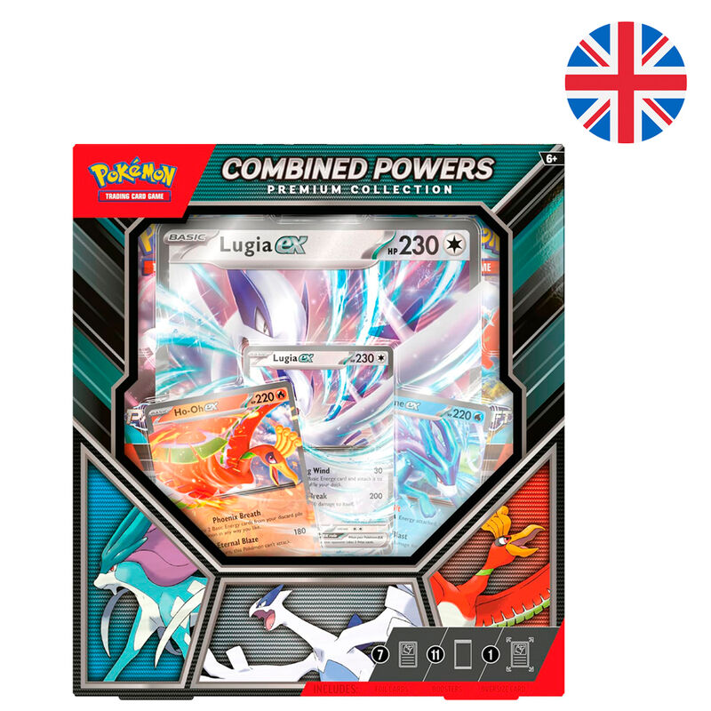 English Pokemon Combined Powers Premium Blister trading cards