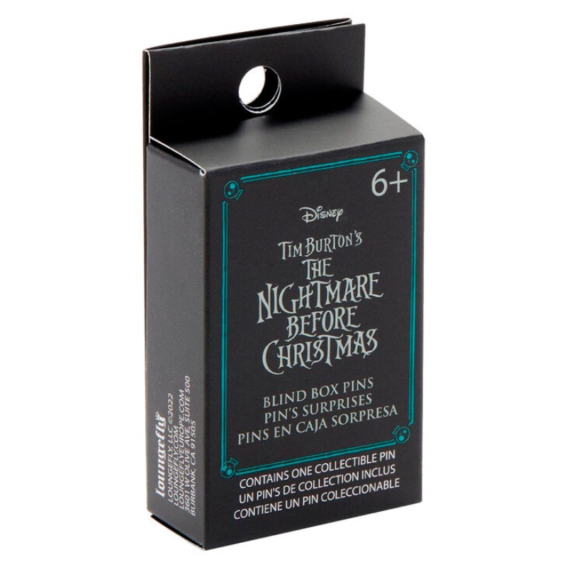 Loungefly Disney Nightmare Before Christmas Holiday Blind Box Enamel Pin assorted Loungefly Disney Nightmare Before Christmas Holiday Blind Box Enamel Pin assorted