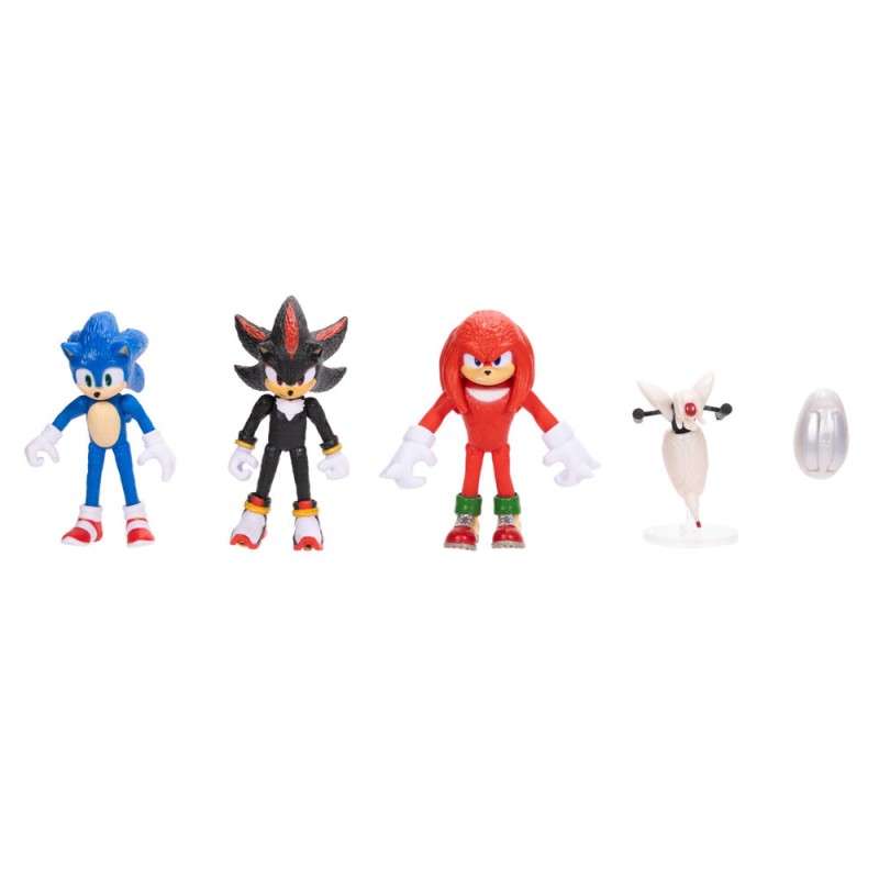 Sonic 3 pack figures 6cm
