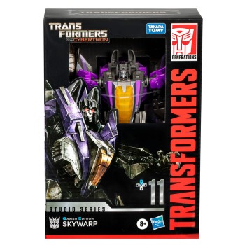 Transformers Cybertron Studio Series Gamer Edition Skywarp figure 16.5cm