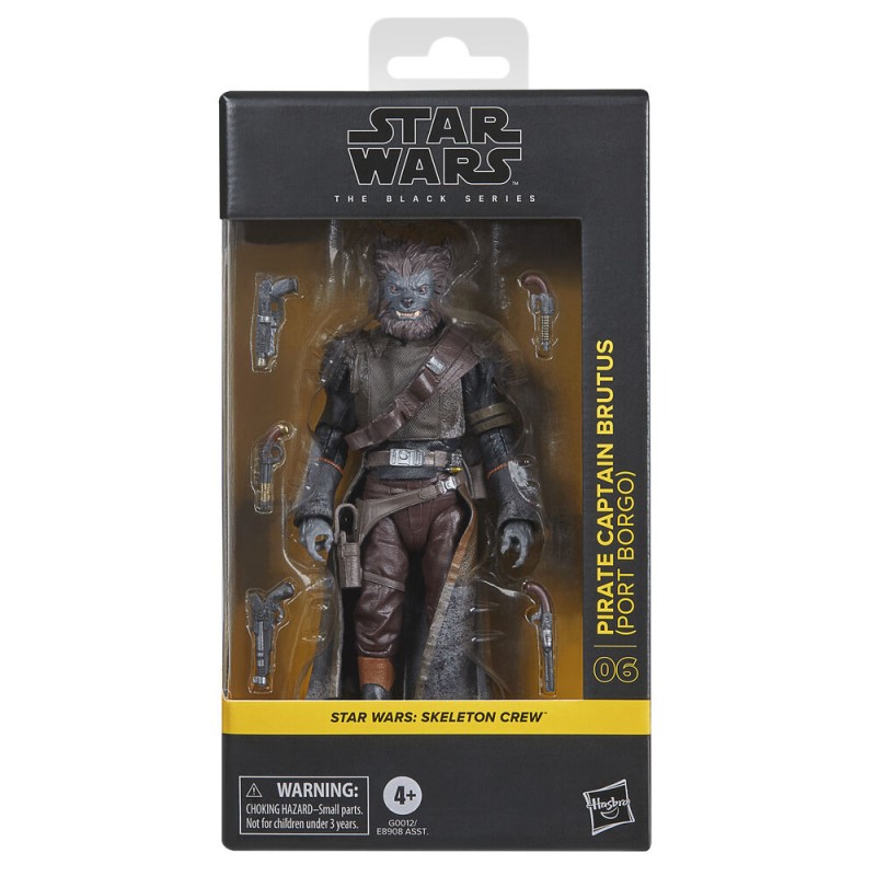 Star Wars Skeleton Crew Pirate Captain Brutus Port Borgo figure 15cm Star Wars Skeleton Crew Pirate Captain Brutus Port Borgo figure 15cm