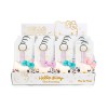 Hello Kitty 50th Anniversary assorted plush keychain 7cm